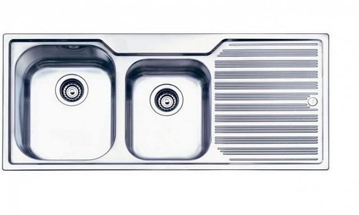 Drainboard-vasker er vasker som har et festet forkle