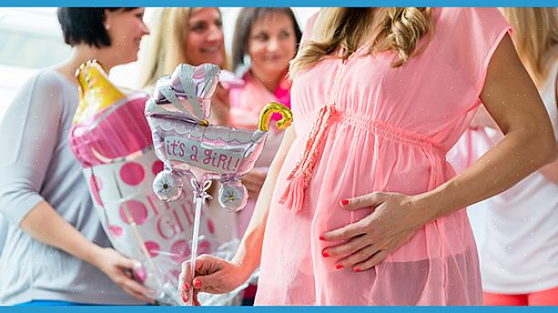 Baby Book Shower fungerer ofte veldig bra for denne situasjonen