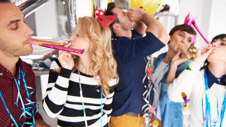 Spilleren med navnet på den siste ballongen er vinneren