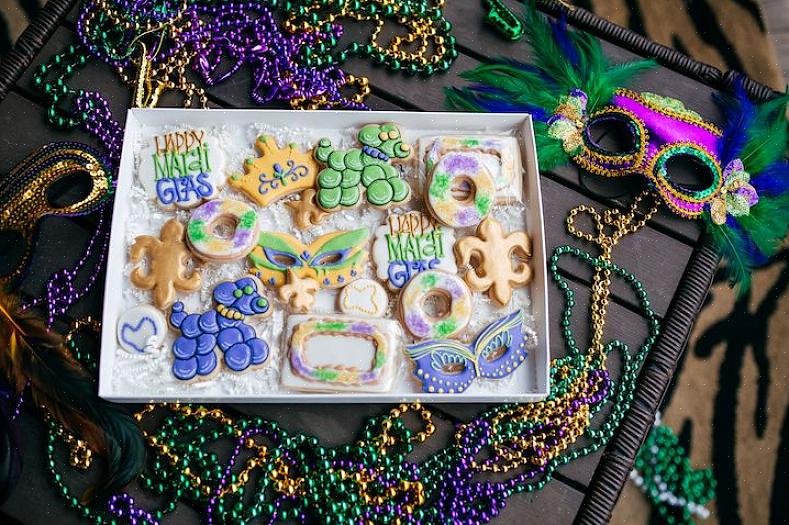 Det er også tre farger knyttet til Mardi Gras