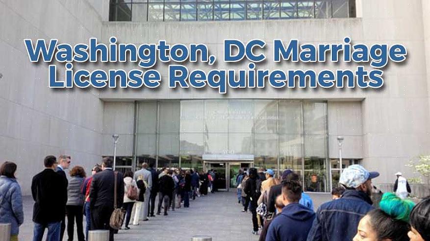 Må du sørge for at du forstår kravene til ekteskapslisensen i Washington