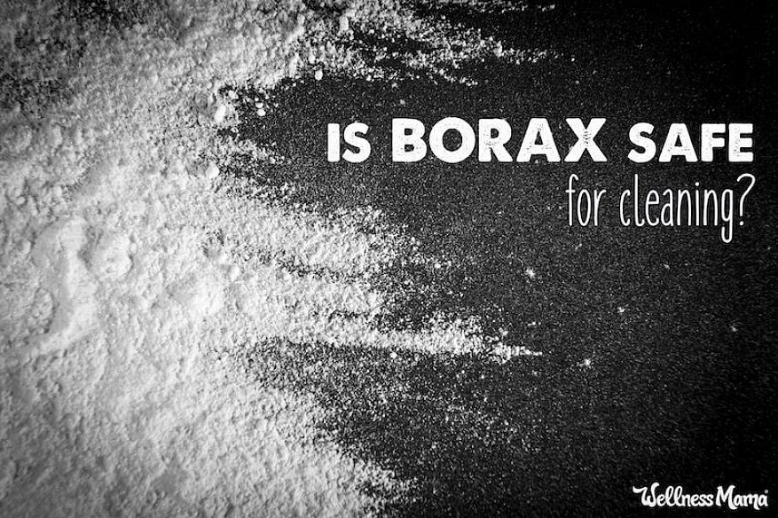 Deodorisere i stedet for boraks