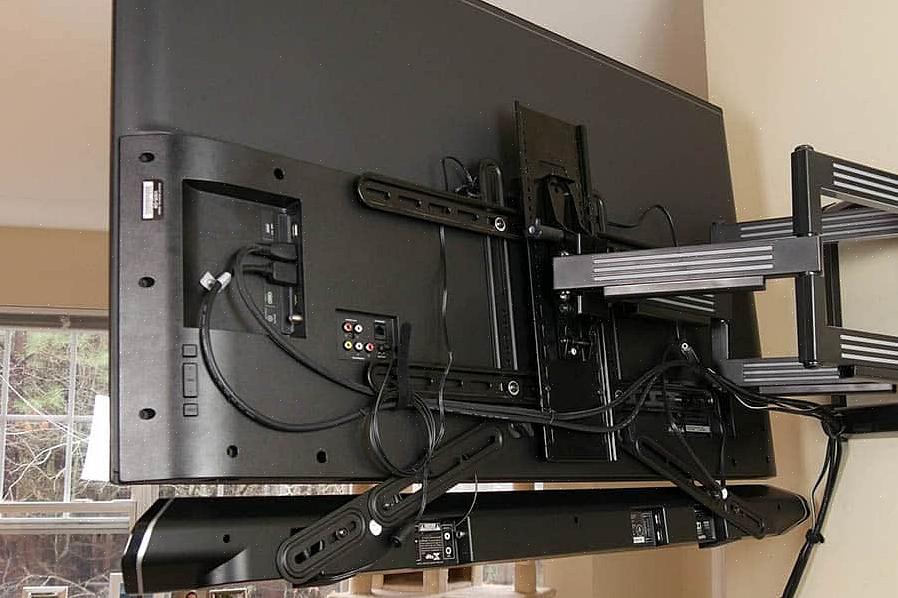 Hvis TV-holderen bare har en 140 cm TV