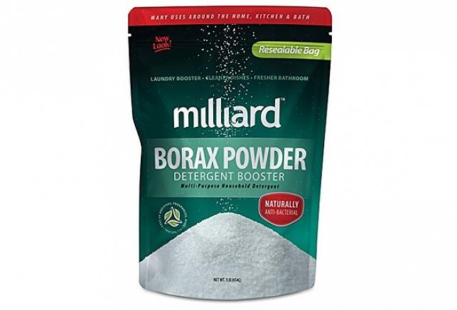 20 Mule Team Borax-merket har tradisjonelt blitt brukt til klesvask