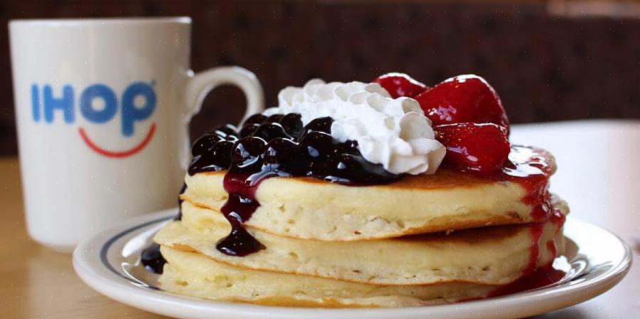 Når veteraner får sine gratis pannekaker på IHOP