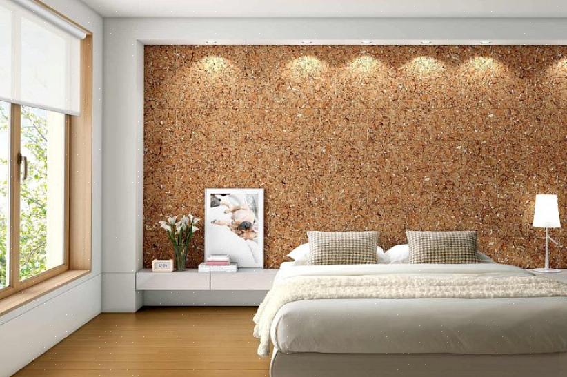 Skaper washi tape slående eller lekne design på soveromsveggene dine