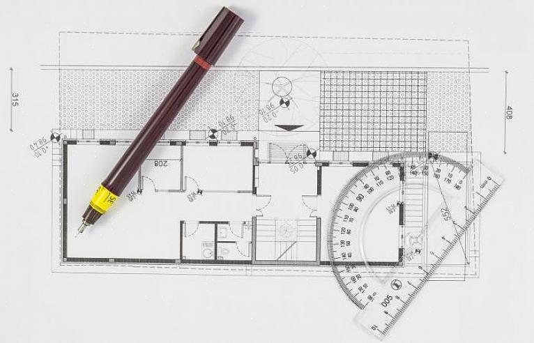 Feng shui bagua sentrum av huset er en sterk energi virvel med aktivitet som kan sammenlignes