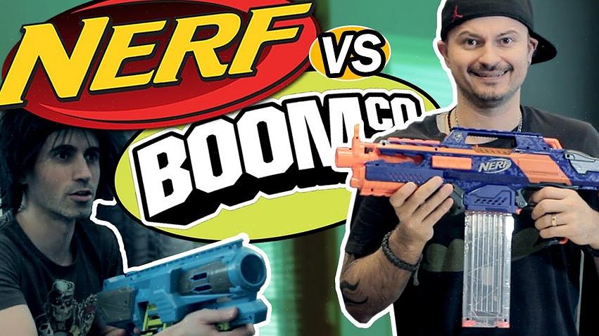 Og heller ikke BOOMco-piler flyr like raskt som sammenlignbare Nerf-produkter