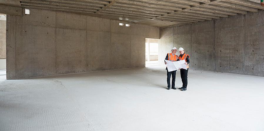 Det ideelle tidspunktet for å installere et gulvbelegg er når betongens