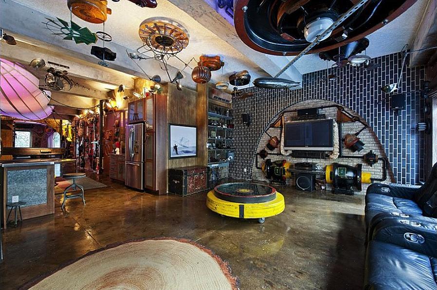 Pluss å legge til et flott steampunk-utseende på soverommet ditt