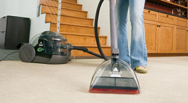 Teppe laget av naturlige fibre som ull skal heller ikke støvsuges med en vispebørste