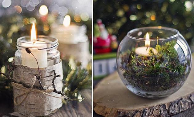 Hvis du vil dekorere med naturlig julepynt