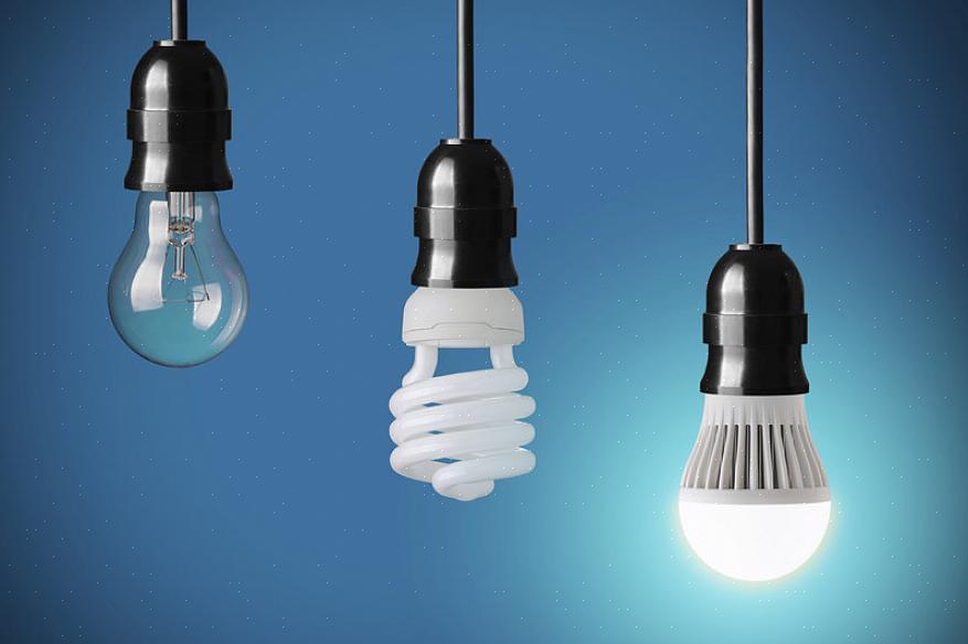 Den kritiske faktoren er å sørge for at lyspæren (eller pærene) som settes inn i en lysarmatur eller lampe